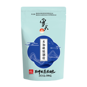 未加碘精制盐